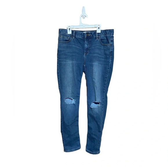 Free People Distressed Skinny‎ Jeans Size 30 - Picture 1 of 4